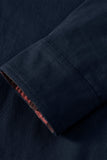 MC851495-5-S, MC851495-5-M, MC851495-5-L, MC851495-5-XL, MC851495-5-2XL, Blue Canvas Flannel Lined Shirt Jacket