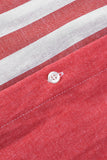 MC255641-3-S, MC255641-3-M, MC255641-3-L, MC255641-3-XL, MC255641-3-2XL, Red Men's Striped Patchwork Shirt