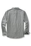 MC255679-2-S, MC255679-2-M, MC255679-2-L, MC255679-2-XL, MC255679-2-2XL, Black plaid shirt