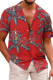 Men's Button Down Short Sleeve Hawaiian Shirt