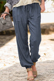 Women's Casual Pants With Elastic Waist