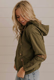Green Green/Pink/Gray Morris Hooded Jacket LC85345-9