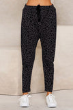 Gray White/Gray/Khaki Casual Skinny Leopard Print Pants LC77289-11