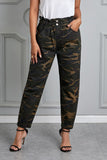 Green Green/Gray Move So Fast Pocketed Camo Pants LC77288-9