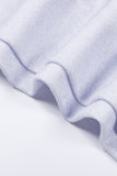 Blue Women's Winter Casual Loose Long Sleeve Oversized Round Neck Thin Camo Print Sweatshirt LC251694-5
