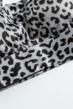 Gray Gray/Brown Cheetah Print Sport Bra Pants Set Tie-dye Print Sport Bra Pants Set LC26081-11