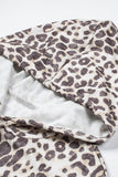 Black Women's Casual Triple Color Block Srtipes Hoodies Kangroo Pocket Pullover Drawstring Sweatshirt LC253728-2