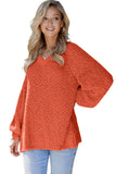Orange Pink/Khaki/Apricot Chill in The Air Sweater LC270016-14