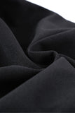 Black Green/Blue/Black Deep V-neck Sleeveless Solid Jumpsuit LC641376-2