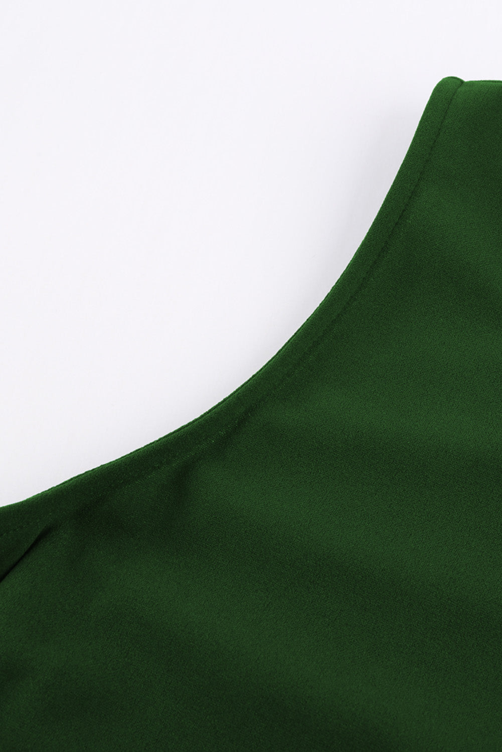 Green Green/Blue/Black Deep V-neck Sleeveless Solid Jumpsuit LC641376-9