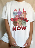 All Together Now Letter Graphic Short Sleeve Tee