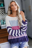 Purple pullover LC25110509-8
