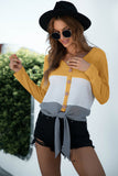 Yellow pullover LC25110558-7