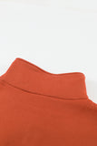Brown Black/Red/Pink/Gray/Brown Zipped Collar Sweatshirt LC2537889-17