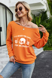 Orange Pullovers LC25110619-14