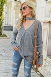 Gray top LC2721661-11