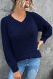 Blue Pink/Khaki/Apricot Chill in The Air Sweater LC270016-105