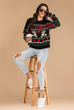 Black Christmas pullover LC2721968-2