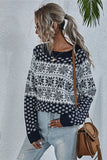 Blue Christmas pullover LC2721952-5