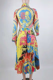 Multicolor dress LC618848-22