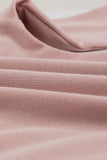 Pink Black/Blue/Green/Pink/Gray Zip Pullover Long Sleeve Collar Sweatshirt LC2538527-10