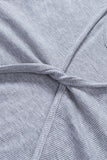 Gray White/Black/Green/Gray/Khaki Ribbed U Neck Cropped Sleeveless Top LC2564990-11