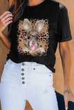 Balloon Bunny Colorblock Patchwork Funny Easter T Shirts