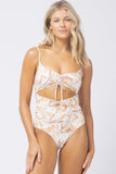 White One-Piece Swimsuit LC443239-1