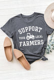 Sostieni la maglietta a maniche corte dei tuoi agricoltori locali