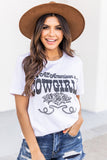 White All American Cowgirls Relaxed Fit Tee LC25216566-1