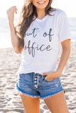 Out Of Office Casual Crew Neck T-shirt