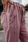 Pink Mineral Wash Joggers _FADED PLUM LC7711184-10