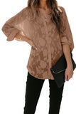 LC2551461-16-S, LC2551461-16-M, LC2551461-16-L, LC2551461-16-XL, LC2551461-16-2XL, Khaki Collared Neck Floral Textured Shirt