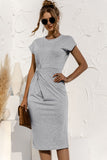 Gray party dress LC6111502-11