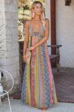 Multicolor Boho Dress LC6111639-22