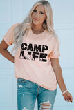 Pink Camp Life T-shirt LC25217976-10