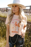 Pink Sweetheart Redeo Western Graphic Tee LC25217996-10