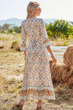 Khaki Bohemian Dress LC6111817-16
