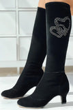 Black Dance Boots