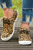 Women's Fancy Cheetah Graphic Slip On Shoes