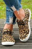 Women's Fancy Cheetah Graphic Slip On Shoes