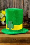 BH041783-9, Green St. Patricks Day Clover Velvet Hat
