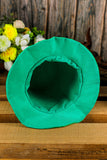 BH041783-9, Green St. Patricks Day Clover Velvet Hat