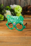 BH042120-9, Green Happy Patricks Day Glasses