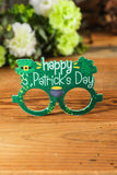 BH042120-9, Green Happy Patricks Day Glasses