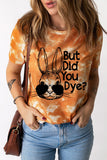 But Did You Dye Easter Rabbit Graphic T Shirt
