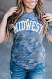 MIDWEST CAMO Graphic T-shirt