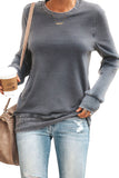 Women's Casual Long Sleeve Pullover Sweatshirt