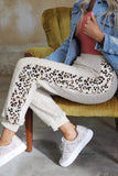 Cheetah Patchwork Plush Pajama Pants
