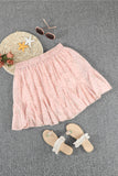 Light Pink Mini Skirt